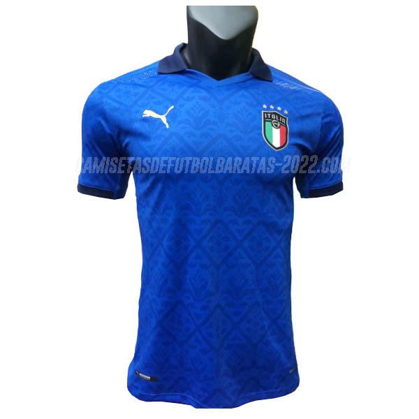 camiseta de la 1ª equipación italia edición jugador 2020-2021