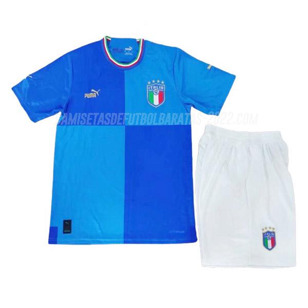 camiseta de la 1ª equipación italia niños 2022 coppa del mondo