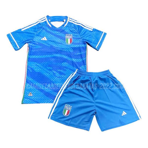 camiseta de la 1ª equipación italia niños 2023