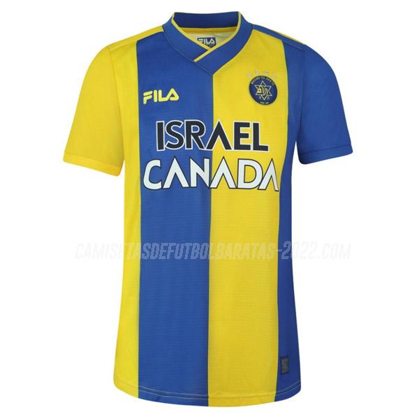 camiseta de la 1ª equipación maccabi tel aviv 2022-23