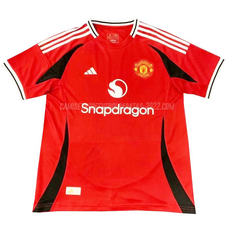 camiseta de la 1ª equipación manchester united concepto 2024-25