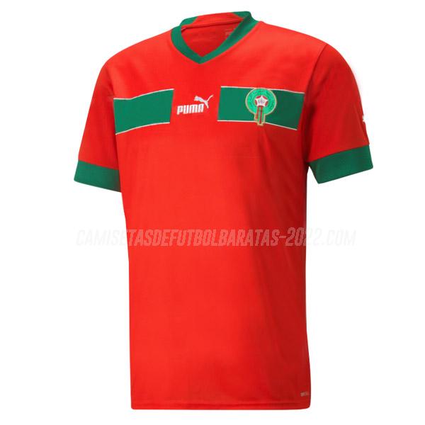 camiseta de la 1ª equipación marruecos 2022