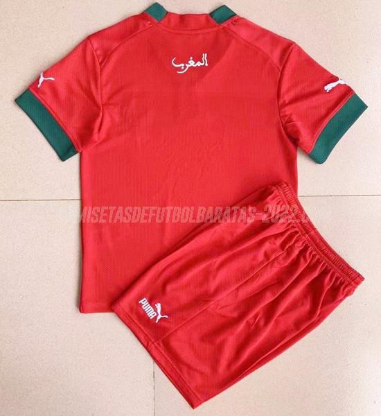  camiseta de la 1ª equipación marruecos niños 2022 