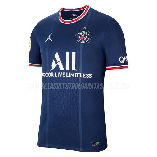 camiseta de la 1ª equipación paris saint-germain champions 10th 2021-22