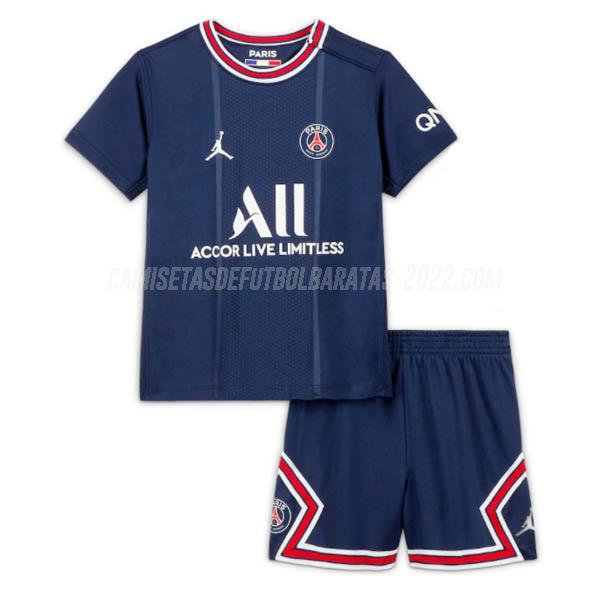 camiseta de la 1ª equipación paris saint-germain niños 2021-22