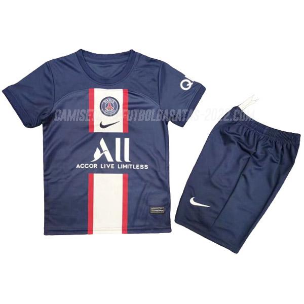 camiseta de la 1ª equipación paris saint-germain niños 2022-23