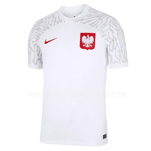 camiseta de la 1ª equipación polonia copa mundial 2022