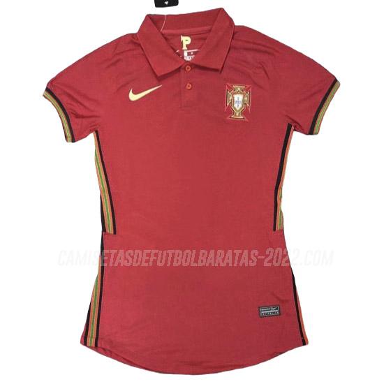 camiseta de la 1ª equipación portugal mujer 2020-2021