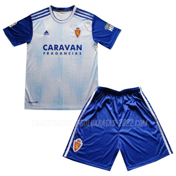 camiseta de la 1ª equipación real zaragoza niños 2019-2020