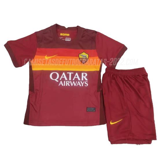 camiseta de la 1ª equipación roma niños 2020-2021