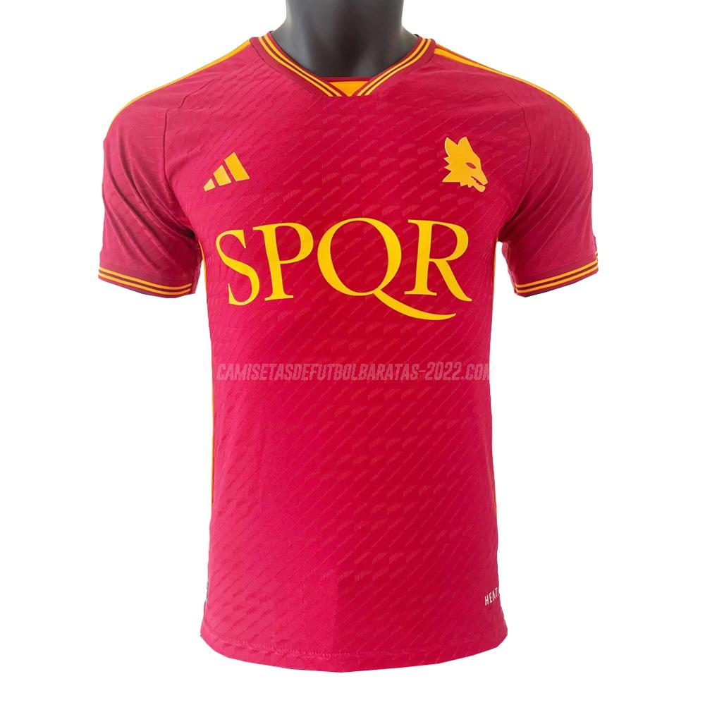 camiseta de la 1ª equipación roma spqr edición de jugador 2023-24