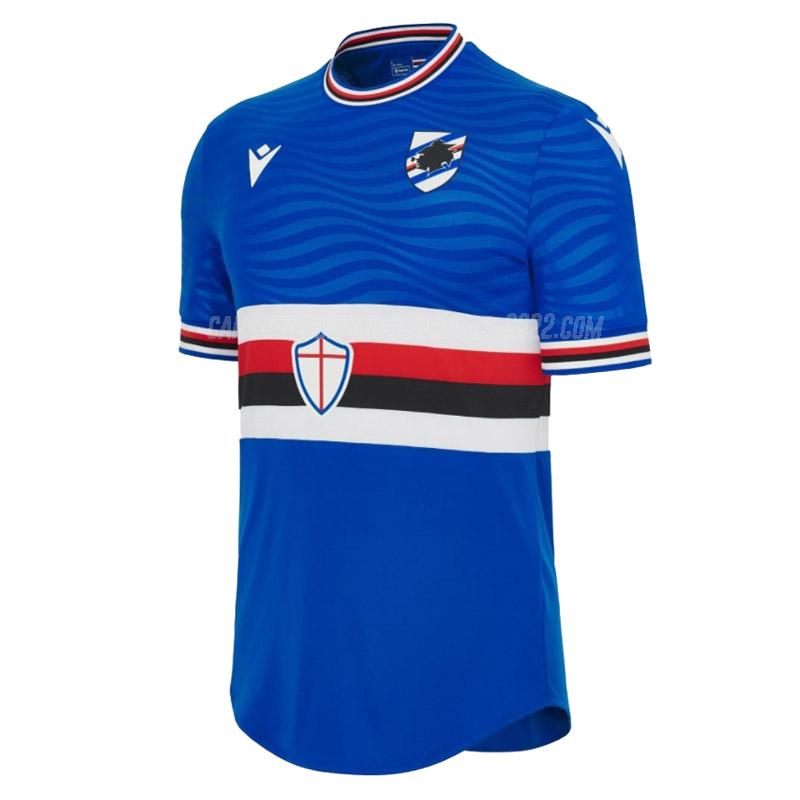camiseta de la 1ª equipación sampdoria 2023-24
