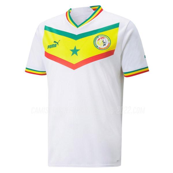 camiseta de la 1ª equipación senegal copa mundial 2022
