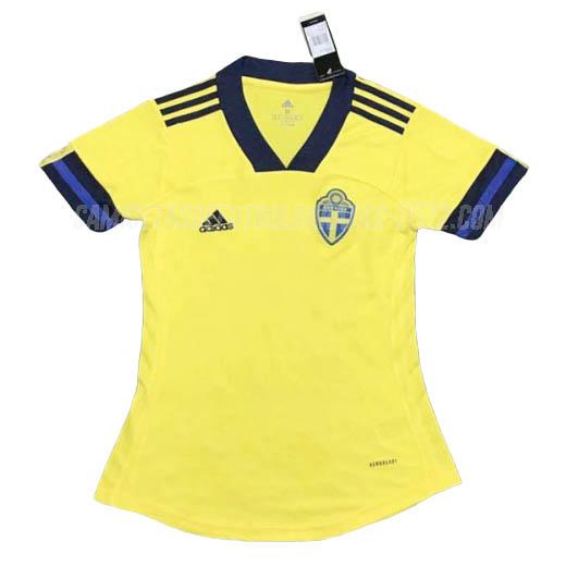 camiseta de la 1ª equipación suecia mujer 2020-2021