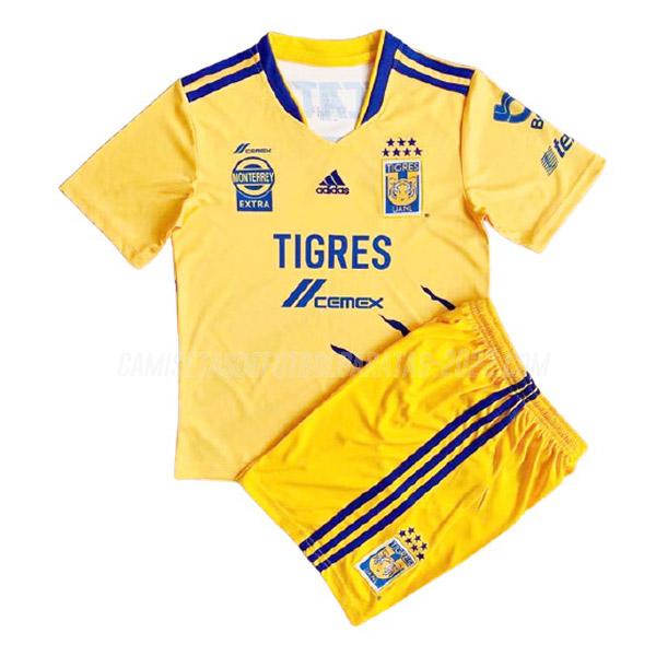 camiseta de la 1ª equipación tigres uanl niños 2021-22