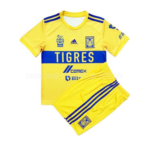 camiseta de la 1ª equipación tigres uanl niños 2022-23