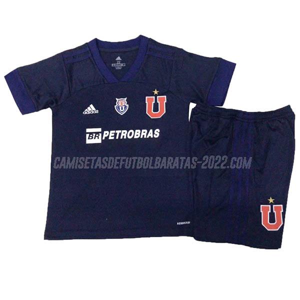 camiseta de la 1ª equipación universidad de chile niños 2020-2021