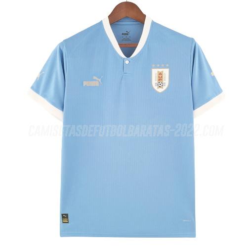 camiseta de la 1ª equipación uruguay copa mundial 2022