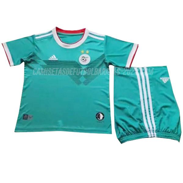 camiseta de la 2ª equipación argelia niños 2019