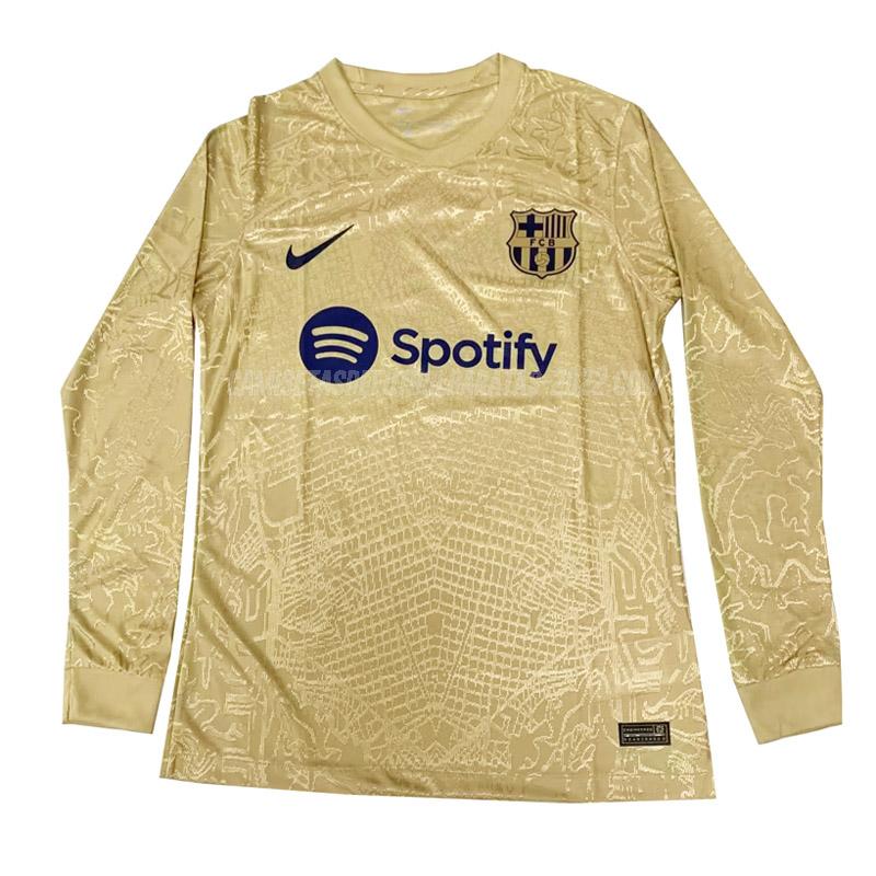 camiseta de la 2ª equipación barcelona manga larga 2022-23