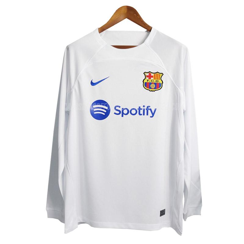 camiseta de la 2ª equipación barcelona manga larga 2023-24