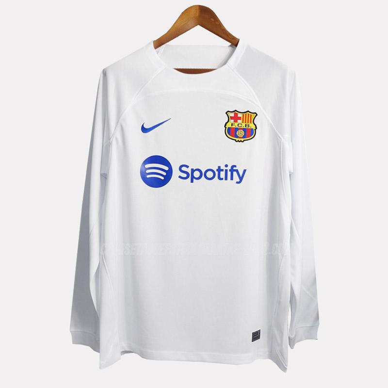 camiseta de la 2ª equipación barcelona manga larga 2023-24 
