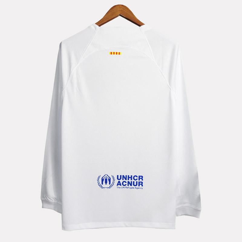  camiseta de la 2ª equipación barcelona manga larga 2023-24 