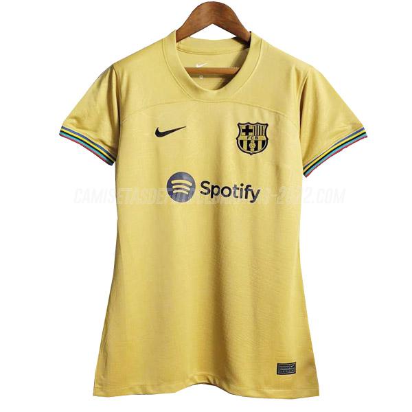 camiseta de la 2ª equipación barcelona mujer 2022-23
