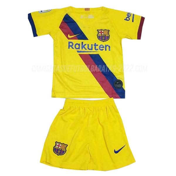 camiseta de la 2ª equipación barcelona niños 2019-2020