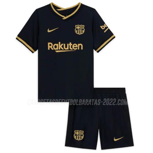camiseta de la 2ª equipación barcelona niños 2020-21