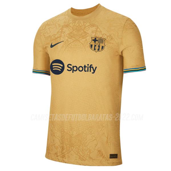 camiseta de la 2ª equipación barcelona spotify 2022-23