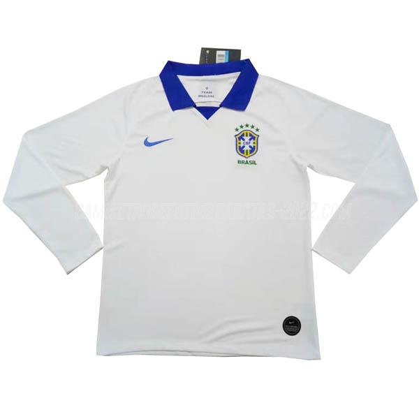 camiseta de la 2ª equipación brasil manga larga 2019-2020