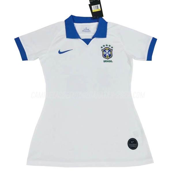 camiseta de la 2ª equipación brasil mujer 2019-2020