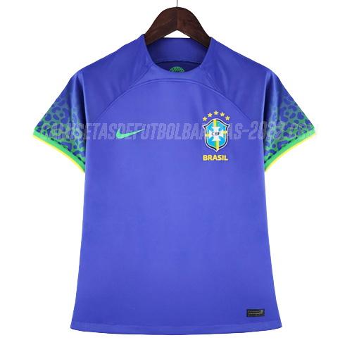 camiseta de la 2ª equipación brasil mujer 2022