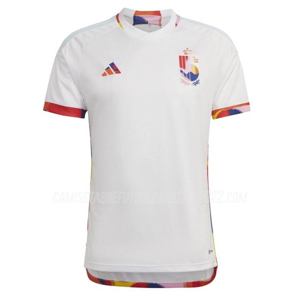 camiseta de la 2ª equipación bélgica copa mundial 2022