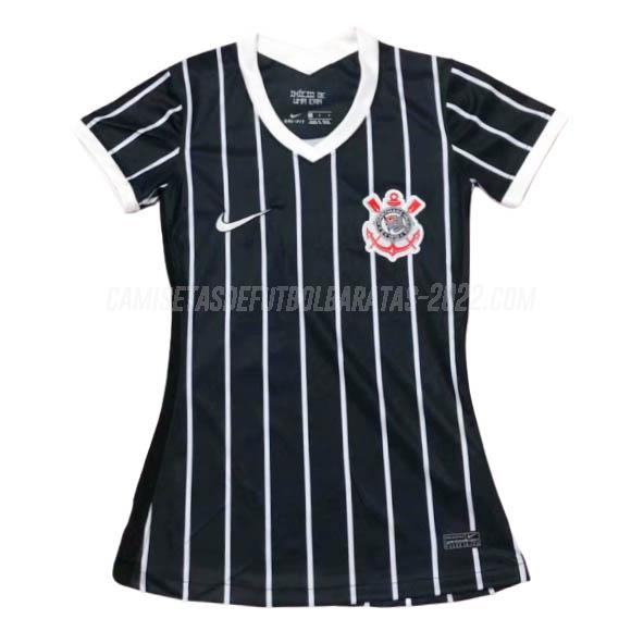 camiseta de la 2ª equipación corinthians mujer 2020-21