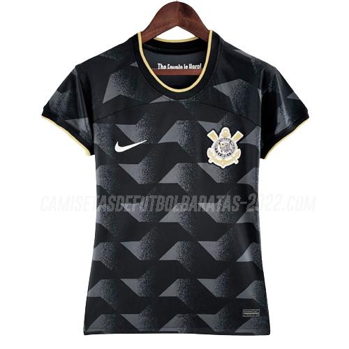 camiseta de la 2ª equipación corinthians mujer 2022-23