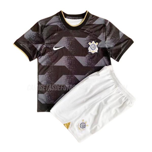 camiseta de la 2ª equipación corinthians niños 2022-23