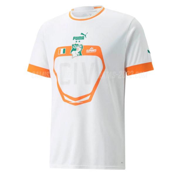 camiseta de la 2ª equipación costa de marfil 2022