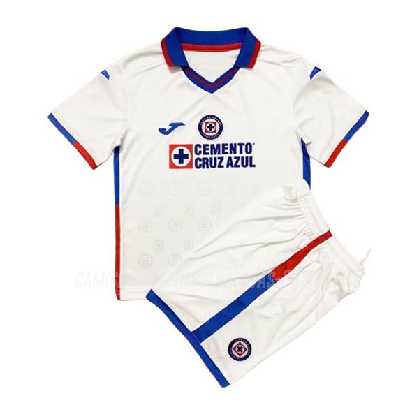 camiseta de la 2ª equipación cruz azul niños 2022-23