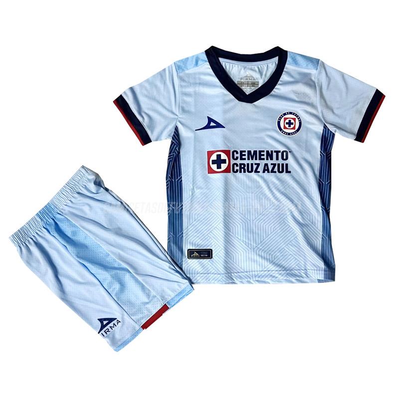 camiseta de la 2ª equipación cruz azul niños 2023-24