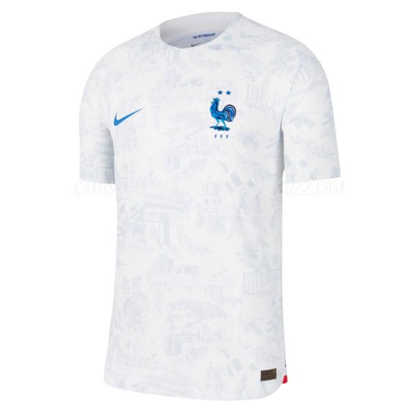 camiseta de la 2ª equipación francia copa mundial 2022