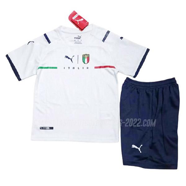 camiseta de la 2ª equipación italia niños 2021