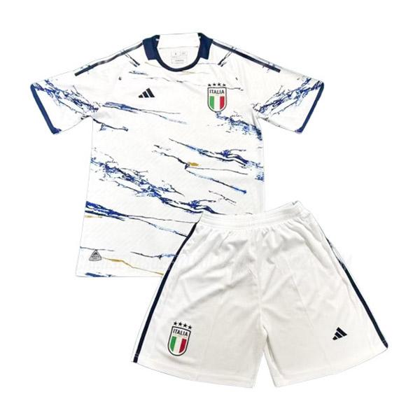 camiseta de la 2ª equipación italia niños 2023