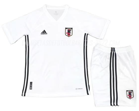 camiseta de la 2ª equipación japón niños 2022