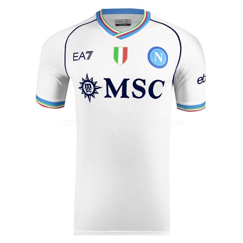 camiseta de la 2ª equipación napoli champions league 2023-24