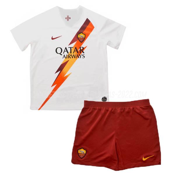 camiseta de la 2ª equipación roma niños 2019-2020