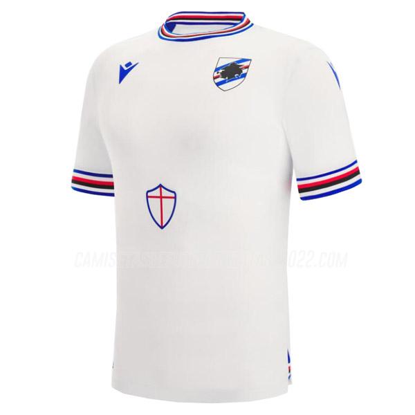 camiseta de la 2ª equipación sampdoria 2022-23