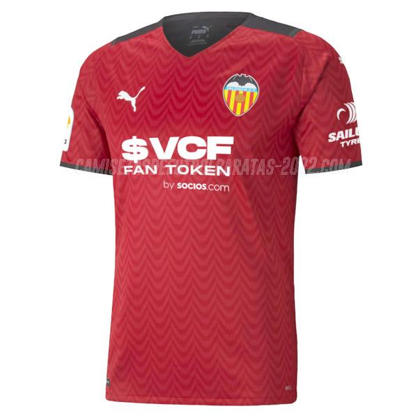 camiseta de la 2ª equipación valencia 2021-22