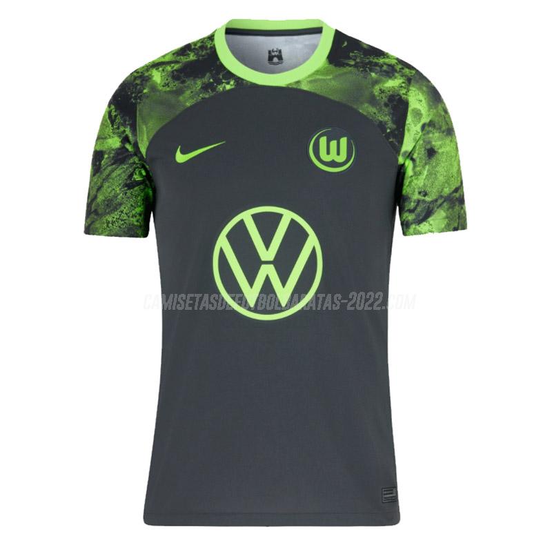 camiseta de la 2ª equipación wolfsburg 2023-24